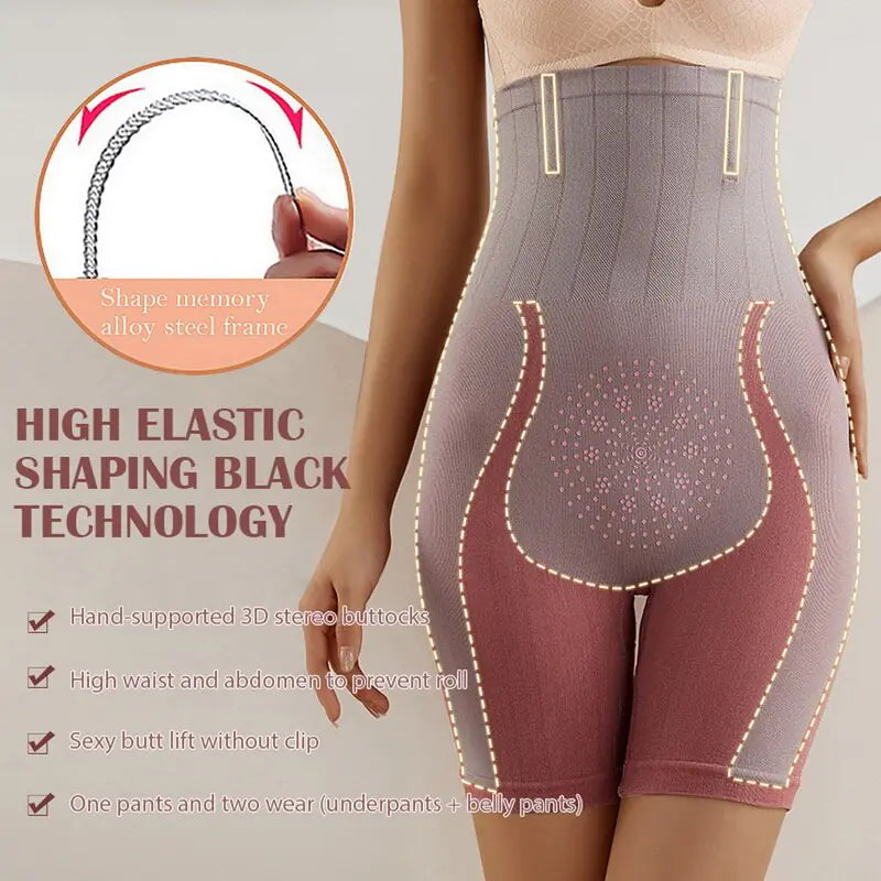 High Waist Seamless Women's Fitness Shorts