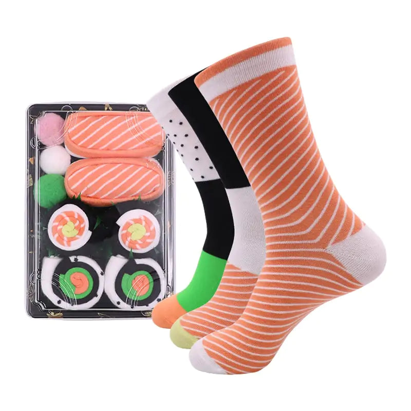 Pizza Socks Gift Box